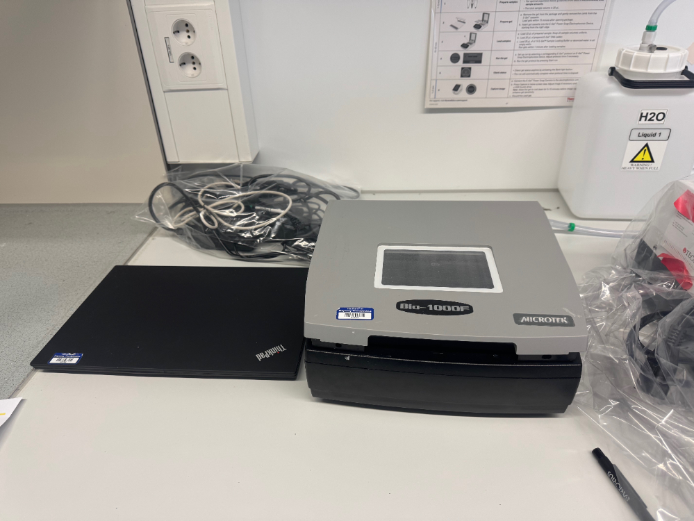 Image of MicroTek Bio-1000F Blue Light Imager